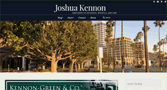 Desktop Screenshot of joshuakennon.com